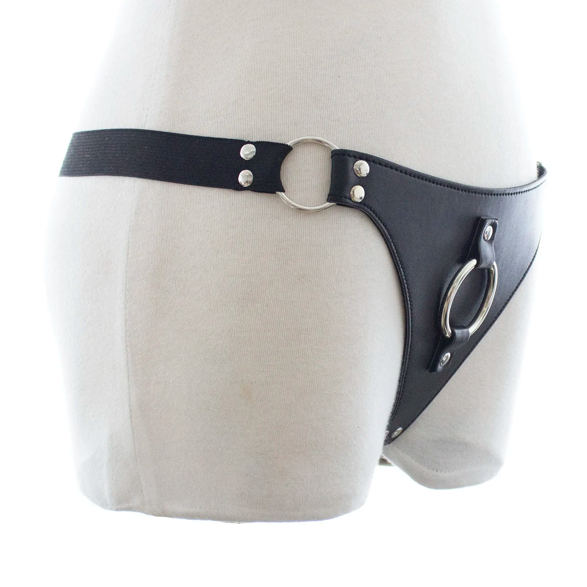 Arnés BDSM de Cuero Sintético Ajustable