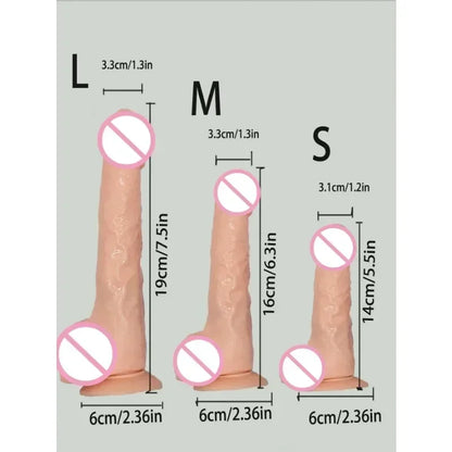 Arnés con Dildo Realista para Mujer | Tallas S-M-L