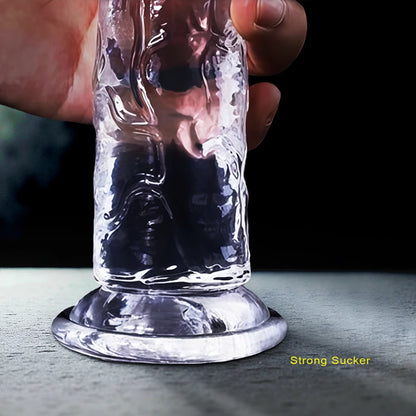 Dildo de Silicona Médica Transparente | 7 Modelos