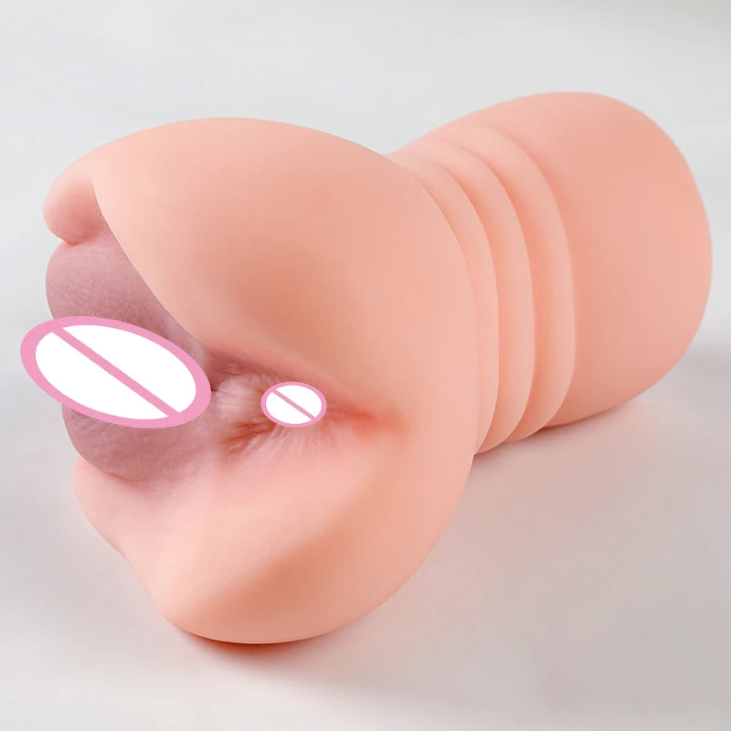 Masturbador Masculino 3D Realista en Silicona