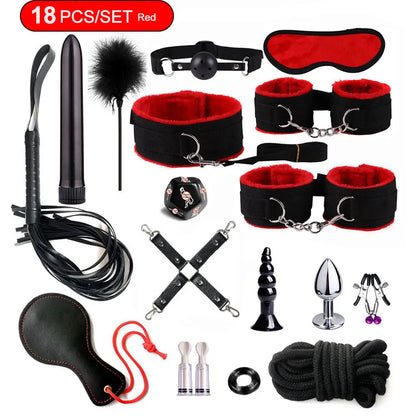 Kit BDSM para Parejas | Juego de Bondage Completo