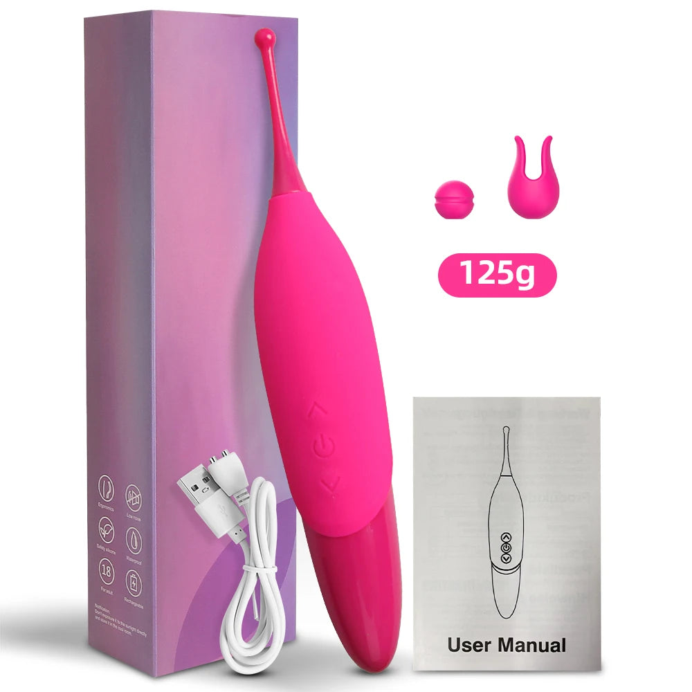 Vibrador de Punto G y Clítoris | 7 Modos y 6 Intensidades