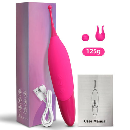 Vibrador de Punto G y Clítoris | 7 Modos y 6 Intensidades