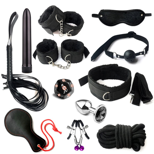 Kit BDSM para Parejas | Juego de Bondage Completo