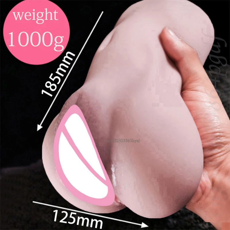 Masturbador Masculino 3D Realista en Silicona