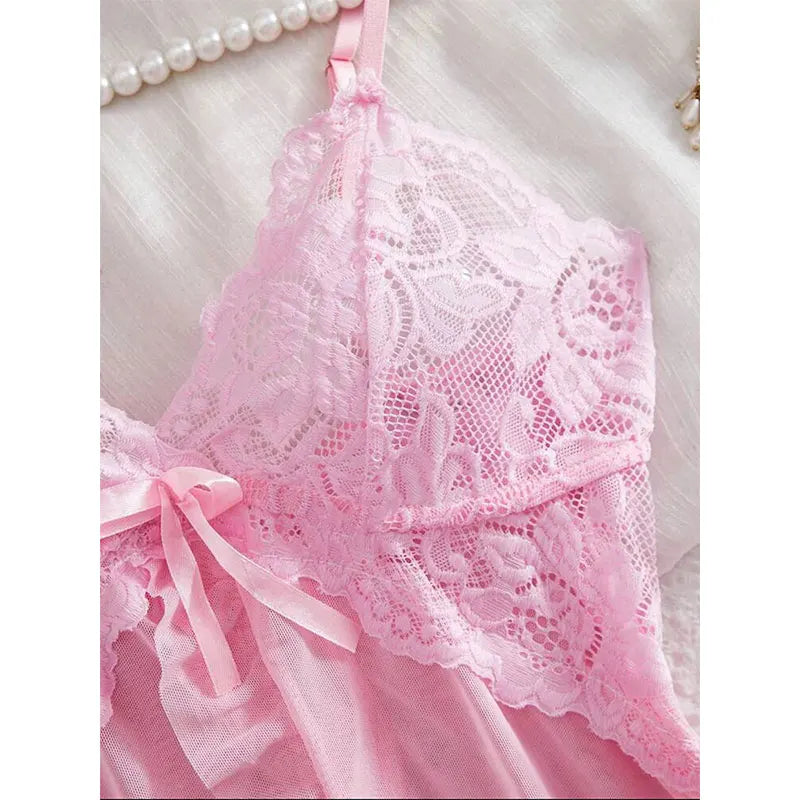 Conjunto Camisón Corto + Braguita | Pijama Seductor Mujer