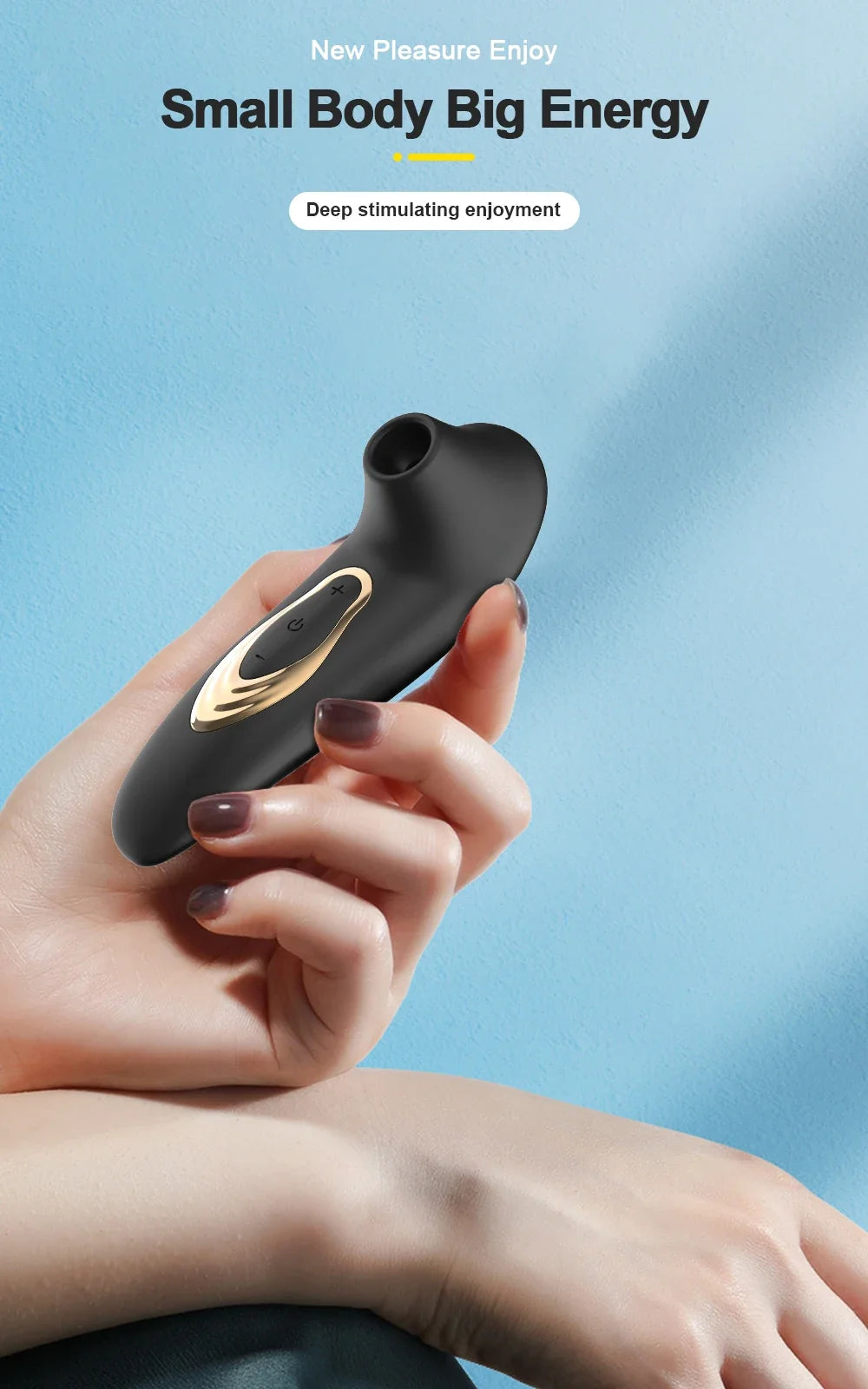 Succionador de Clítoris con Vibrador Recargable | 10 Modos