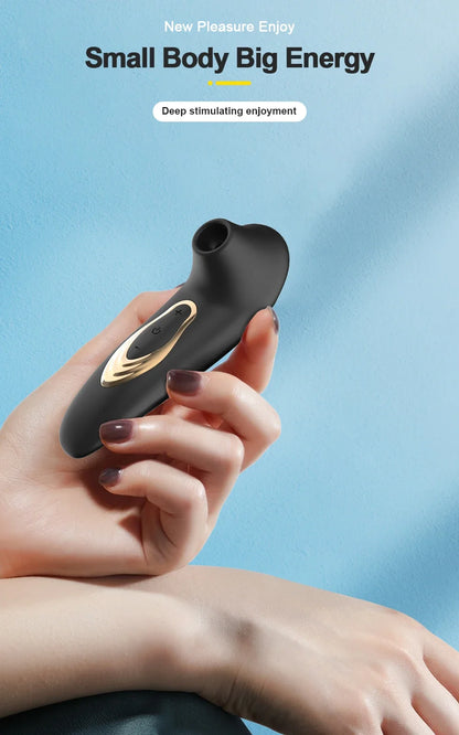 Succionador de Clítoris con Vibrador Recargable | 10 Modos