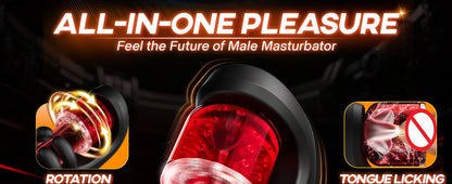 Masturbador Masculino Eléctrico con Vibración