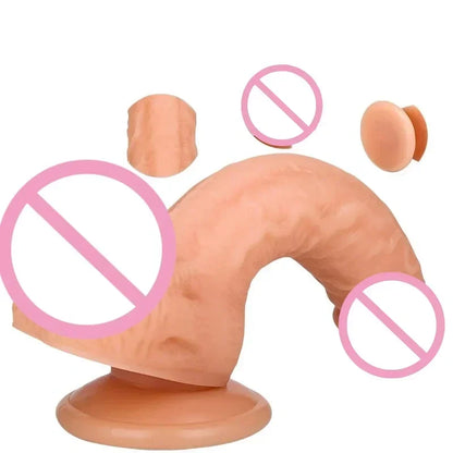 Arnés con Dildo Realista para Mujer | Tallas S-M-L