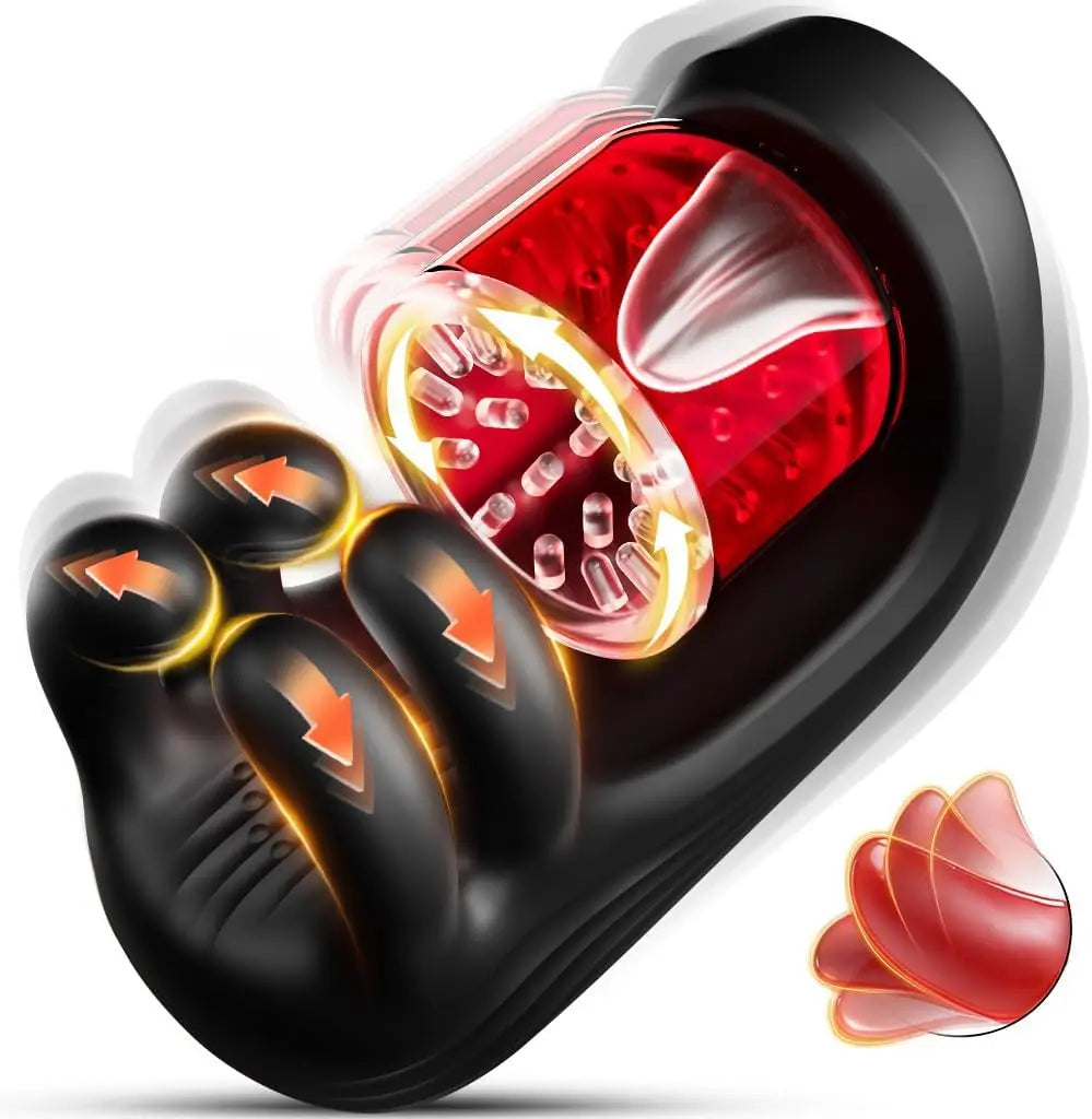 Masturbador Masculino Eléctrico con Vibración