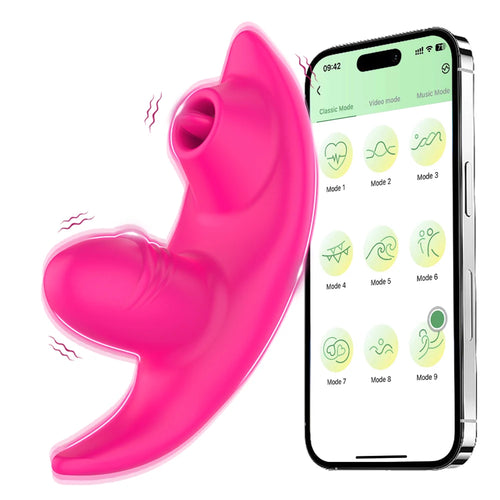 Vibrador Wearable para Bragas con Control APP | Estimulador de Clítoris