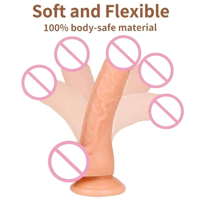 Arnés con Dildo Realista para Mujer | Tallas S-M-L