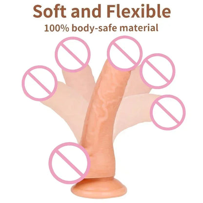Arnés con Dildo Realista para Mujer | Tallas S-M-L