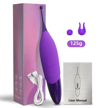 Vibrador de Punto G y Clítoris | 7 Modos y 6 Intensidades
