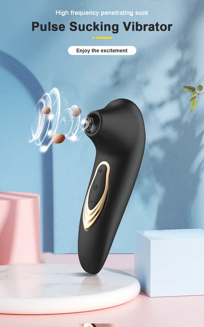 Succionador de Clítoris con Vibrador Recargable | 10 Modos