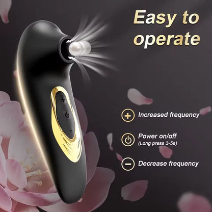 Succionador de Clítoris con Vibrador Recargable | 10 Modos