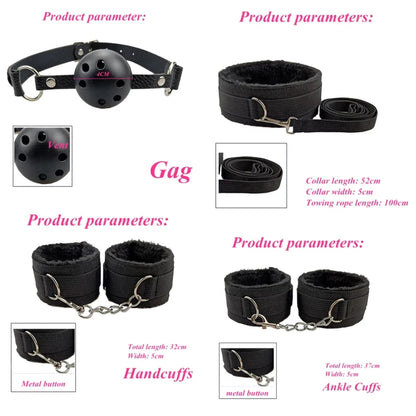 Kit BDSM para Parejas | Juego de Bondage Completo