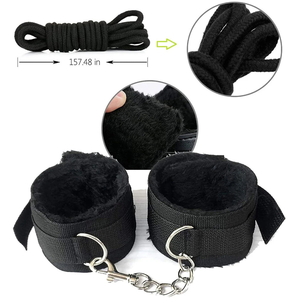 Kit BDSM para Parejas | Juego de Bondage Completo