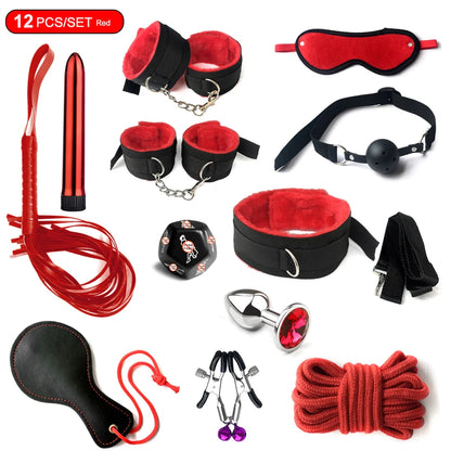 Kit BDSM para Parejas | Juego de Bondage Completo