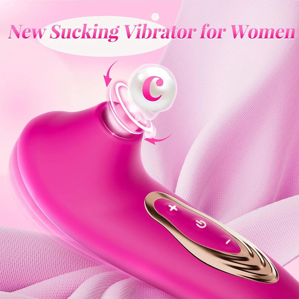 Succionador de Clítoris con Vibrador Recargable | 10 Modos