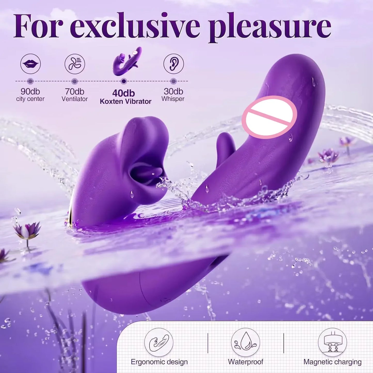 Vibrador 3 en 1 para Suelo Pélvico — Estimulación y Tonificación Íntima