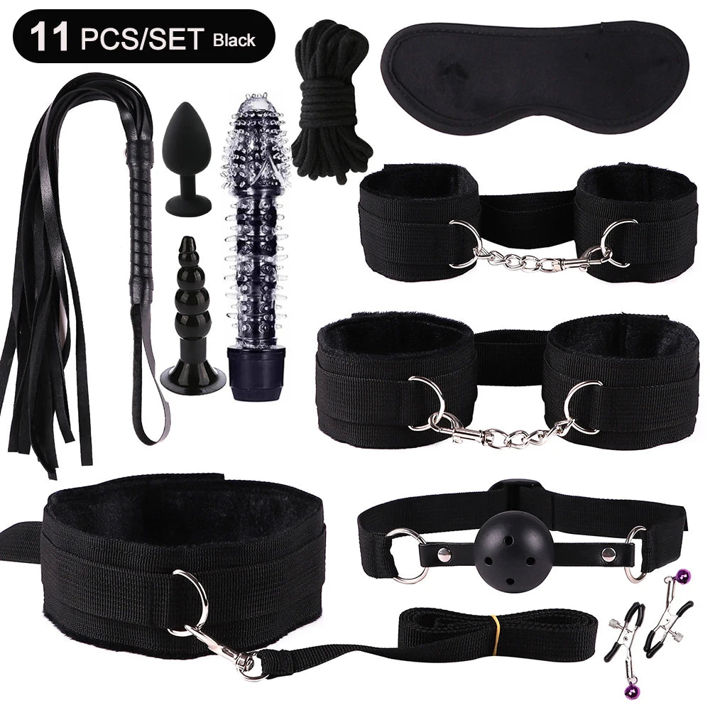 Kit BDSM para Parejas | Juego de Bondage Completo