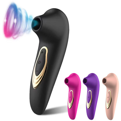 Succionador de Clítoris con Vibrador Recargable | 10 Modos