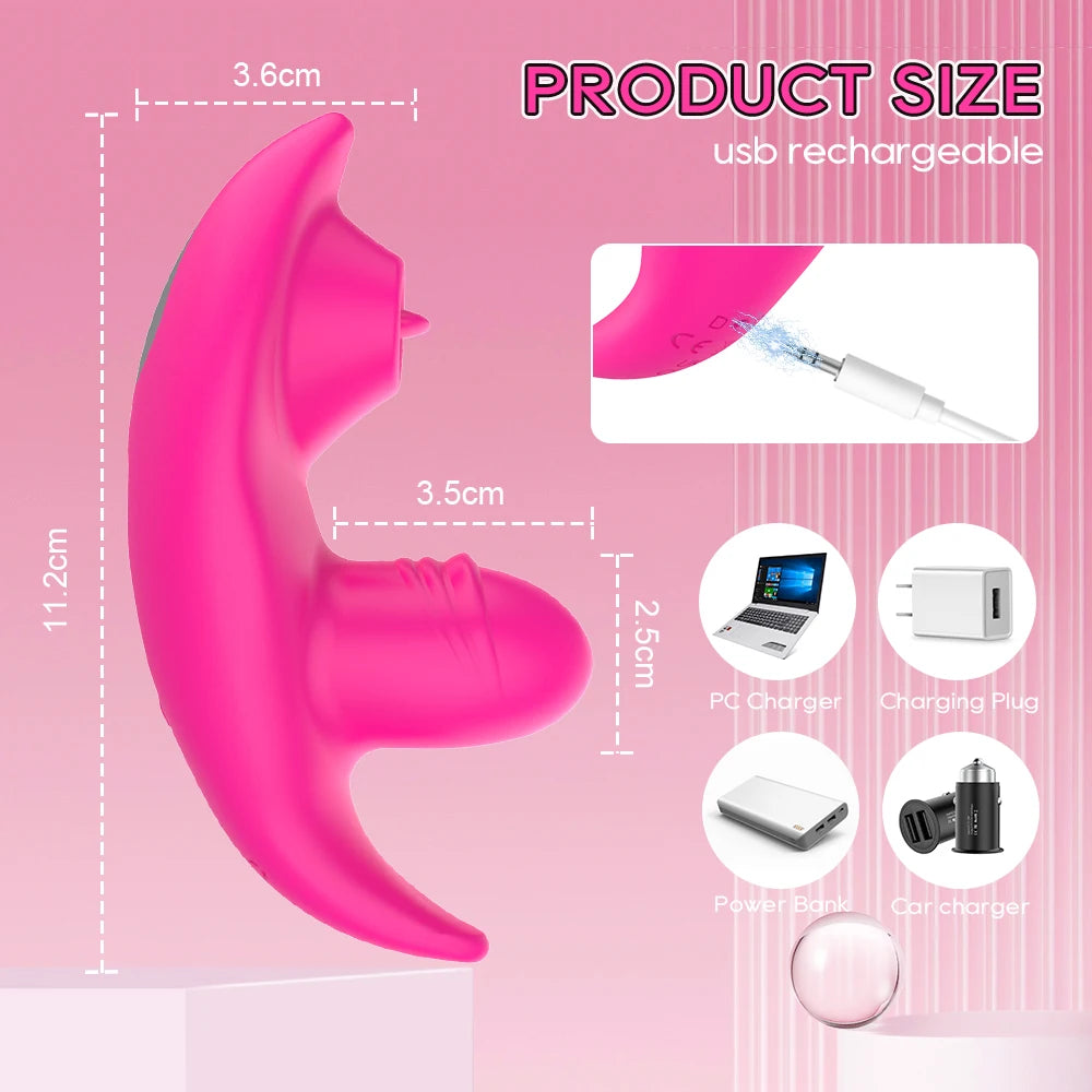 Vibrador Wearable para Bragas con Control APP | Estimulador de Clítoris