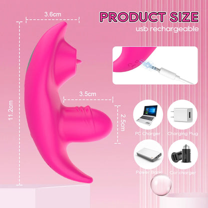 Vibrador Wearable para Bragas con Control APP | Estimulador de Clítoris